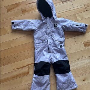 Burton 2L One Piece - Purple and Black Snowsuit